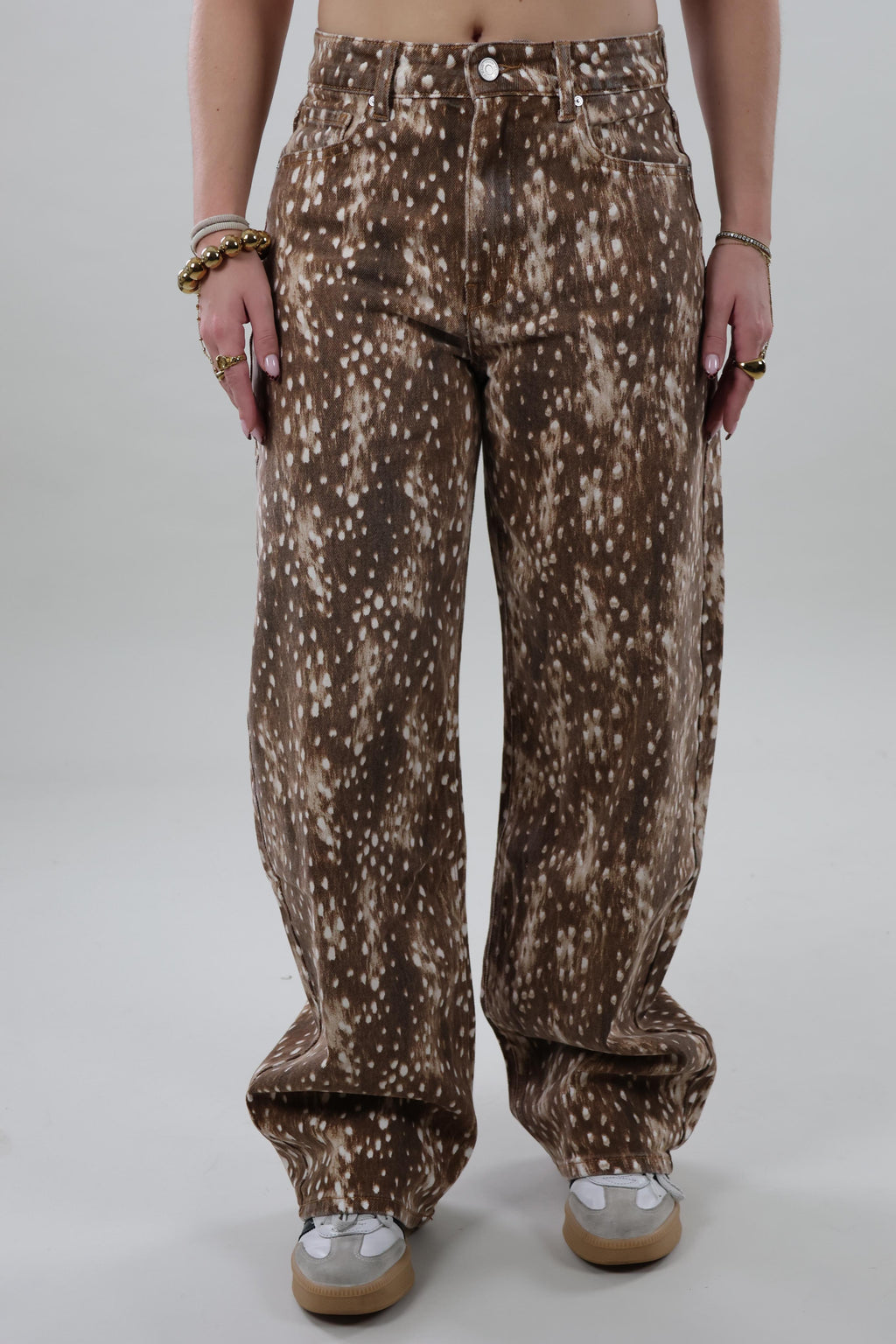 High waist balloon fit Jeans - Bambi