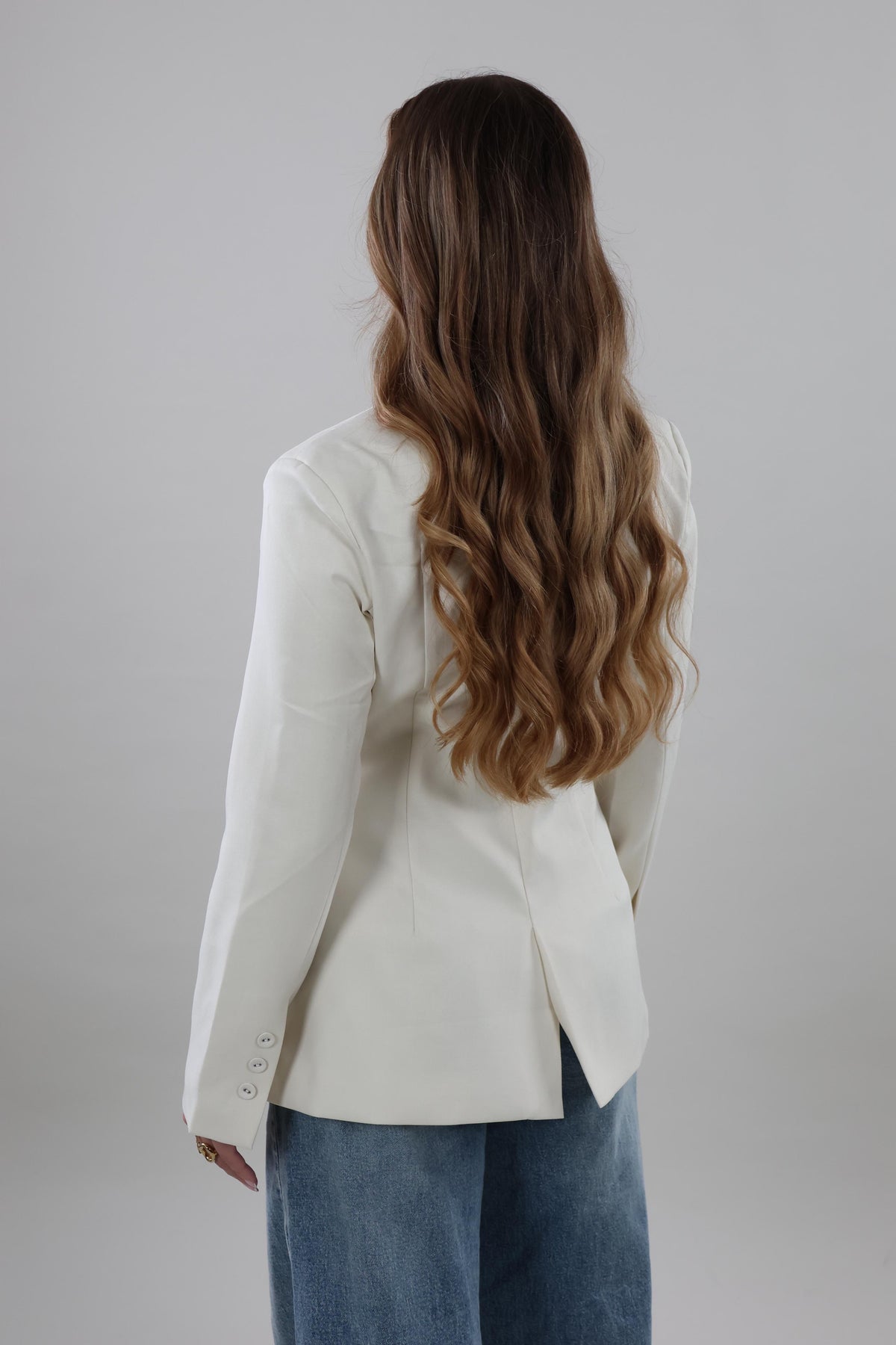 Essential tailored Blazer - Crème