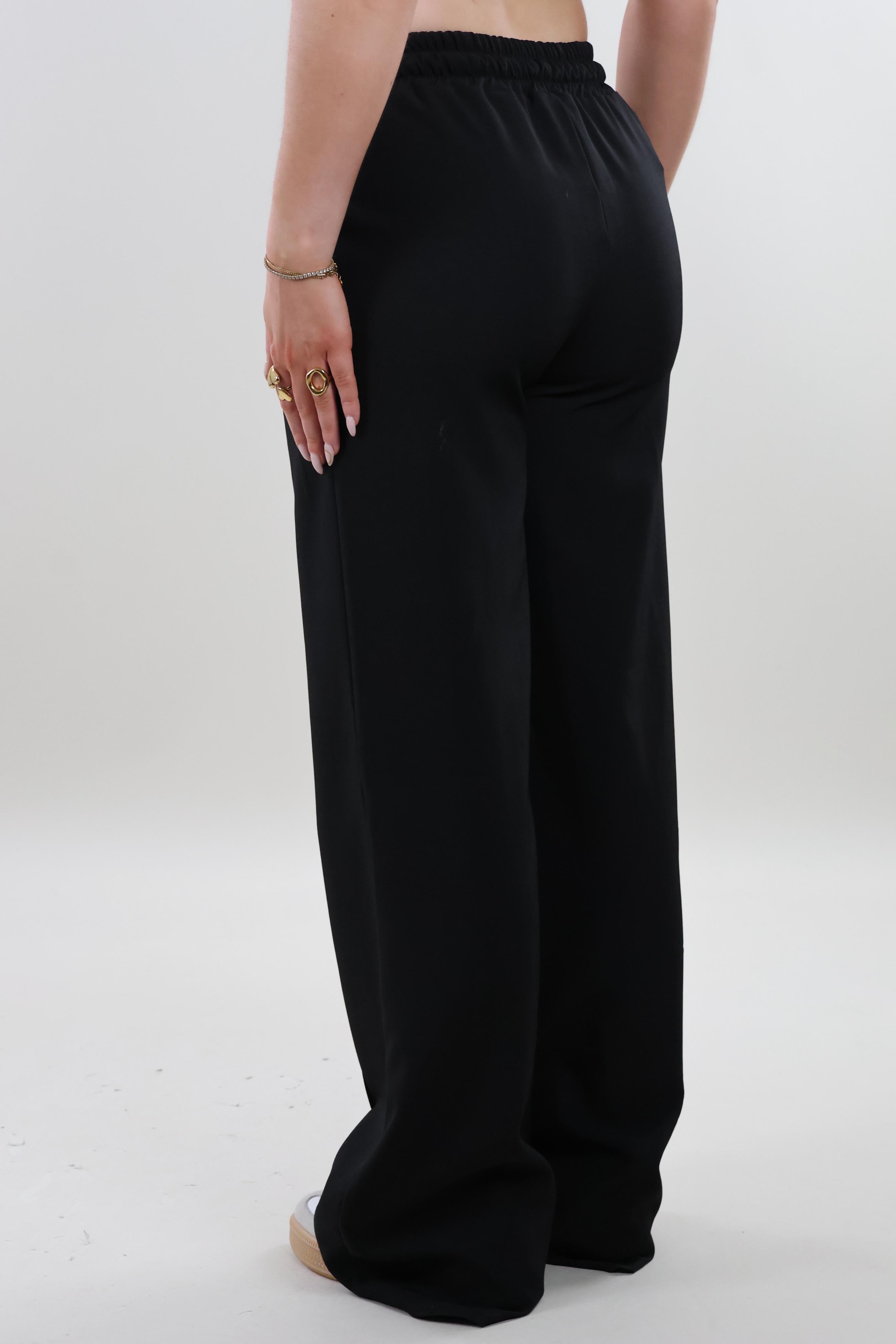 Essential wide leg Pants - Black