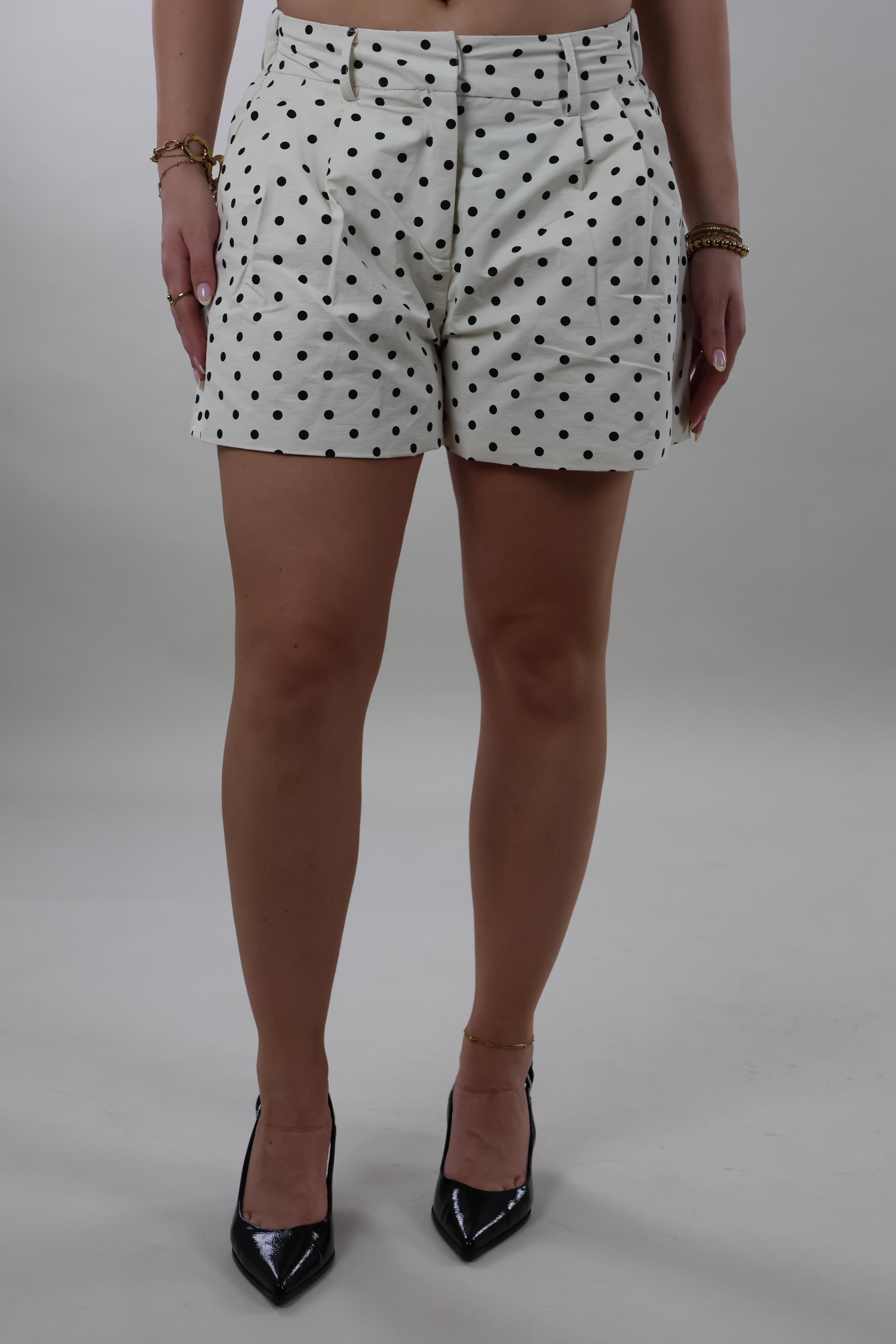 Polka dot tailored Shorts