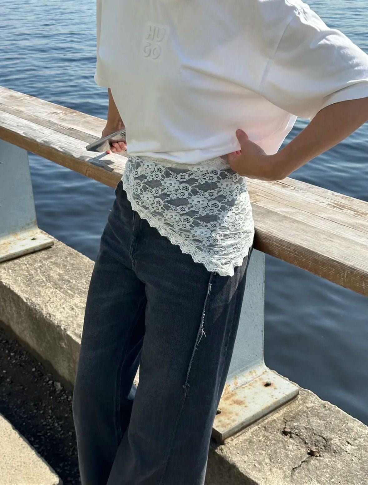 Lace wrap Scarf