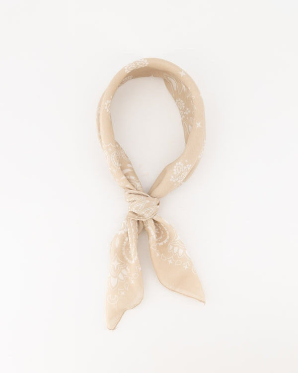 Paisley Scarf - Beige