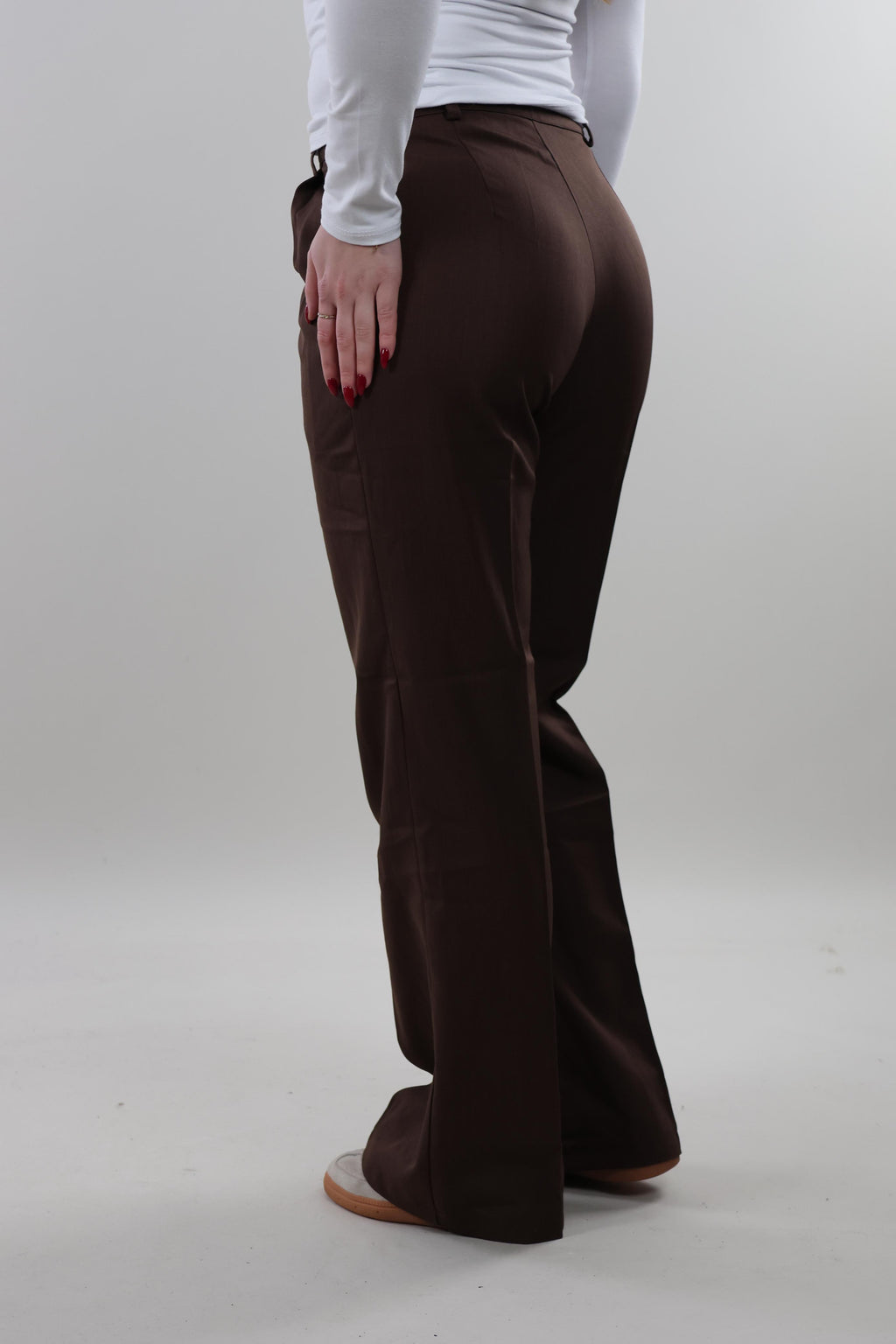 Straight leg Pantalon - Brown