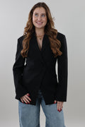 Tailored pocket Blazer - Black